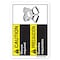 Signmission ANSI Caution Sign, Gloves Required-Bilingual, 10in X 7in Rigid Plastic, 7" H, 10" W, Landscape OS-CS-P-710-L-19762 - alternate 1
